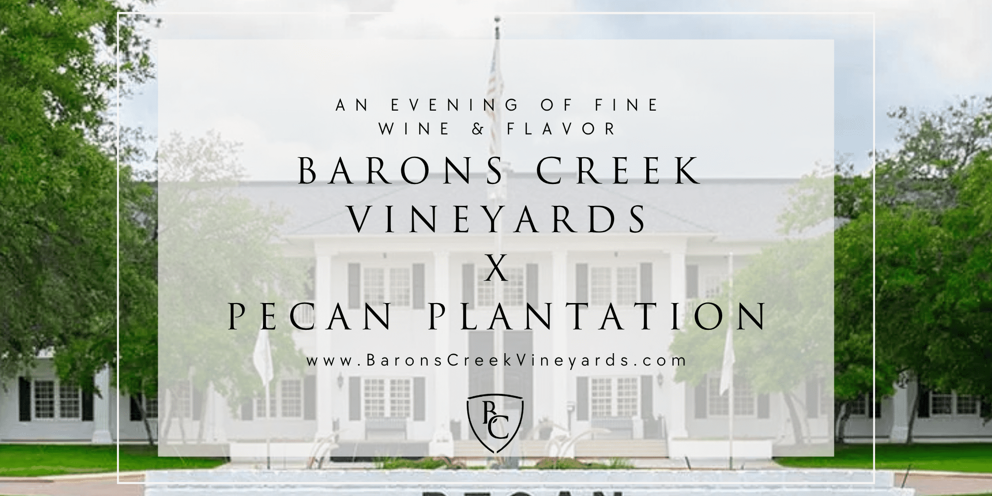 Pecan Plantation Dinner